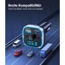 Mohard Bluetooth Adapter Auto, 54W [PD & QC 3.0] Schnellladung FM Transmitter Auto Bluetooth 5.3, Freisprechanlage, 7 Farbige LED-Atmosphärenlichter, Bloototh Transmitter Autoladegerät Bedienelemente