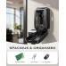 Mohard Key Safe Wall Mounted with Code, 4 Digits Combination Key Lock Box Outdoor with Resettable Spare Key, Weatherproof & Large Capacity Keysafe Storage KeyBox for Home, Apartment, Office, Garage (Black)