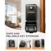 Mohard Key Safe Wall Mounted with Code, 4 Digits Combination Key Lock Box Outdoor with Resettable Spare Key, Weatherproof & Large Capacity Keysafe Storage KeyBox for Home, Apartment, Office, Garage (Black)