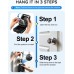 Mohard Key Safe with Shackle, 12 Digit Combination Security Lock Box with Code, Large Capacity & Weatherproof Push Button Keysafe Outdoor, Spare Storage Keybox for Home, Office, Garage, School Mohard Key Safe with Shackle, 12 Digit Combination Security Lock Box with Code, Large Capacity & Weatherproof Push Button Keysafe Outdoor, Spare Storage Keybox for Home, Office, Garage, School