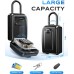 Mohard Key Safe with Shackle, 12 Digit Combination Security Lock Box with Code, Large Capacity & Weatherproof Push Button Keysafe Outdoor, Spare Storage Keybox for Home, Office, Garage, School Mohard Key Safe with Shackle, 12 Digit Combination Security Lock Box with Code, Large Capacity & Weatherproof Push Button Keysafe Outdoor, Spare Storage Keybox for Home, Office, Garage, School