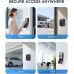 Mohard Key Safe Wall Mounted, 12 Digit Code Combination Security Lock Box Large Capacity & Weatherproof Push Button Keysafe Outdoor, Spare Storage Keybox for Home, Office, Garage, School Mohard Key Safe Wall Mounted, 12 Digit Code Combination Security Lock Box Large Capacity & Weatherproof Push Button Keysafe Outdoor, Spare Storage Keybox for Home, Office, Garage, School