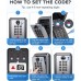 Mohard Key Safe Wall Mounted, 12 Digit Code Combination Security Lock Box Large Capacity & Weatherproof Push Button Keysafe Outdoor, Spare Storage Keybox for Home, Office, Garage, School Mohard Key Safe Wall Mounted, 12 Digit Code Combination Security Lock Box Large Capacity & Weatherproof Push Button Keysafe Outdoor, Spare Storage Keybox for Home, Office, Garage, School