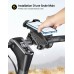 Mohard Support Telephone Velo Rotative, [Opération à Une Main] Support Telephone Moto Anti-Vibrations Compatible avec iPhone 13/12 Pro Max, Jusqu'à 6.8'', Porte Telephone Velo Guidon pour VTT Scooter