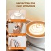 Mohard Milk Frother Handheld, Aluminum Alloy Mini Electric Coffee Frother Whisk, High Power 12000 RPM Motor, Battery Operated Foam Maker Drink Mixer for Latte, Cappuccino, Matcha, Hot Chocolate
