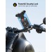 Mohard Bike Phone Holder, 2023 Upgrade [Never Fall Off] Rotatable Motorcycle Phone Mount Cradle Clamp, ATV Scooter Bicycle Phone Mount Compatible with iPhone 14 Pro Max/13, Galaxy S23, 4.7-6.8’’ Phone
