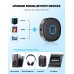 Mohard Car Bluetooth AUX Adapter, Mini Bluetooth 5.0 Receiver for Home Stereo/Speaker/Wired Headphones, Bluetooth Car Adapter AUX, Hands-free Calls, Dual Connection