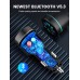 FM Transmitter for Car Bluetooth 5.3, Mohard All-Metal PD 20W & QC3.0 30W Fast Car Charger, Wireless FM Radio Car Kit Bluetooth Car Adapter, Noise Cancelling Hands-Free Call, Ring Light