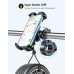 Mohard Handyhalterung Fahrrad, [Niemals Herunterfallen] 360° Drehbar Handyhalterung Motorrad, Handyhalter Fahrrad Halterungen für Sportmessgeräte Kompatibel mit iPhone 17/16/15, Galaxy, 4,7-6,8" Handy