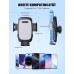 Mohard Handyhalterung Auto Lüftung, [Nie Wackeln] 360° Drehbar Handyhalter Auto mit Verbessertem Lüftungshaken, 100% Sicher KFZ Smartphone Halterung Kompatibel mit iPhone 17/16/15, Allen 4-7" Handys