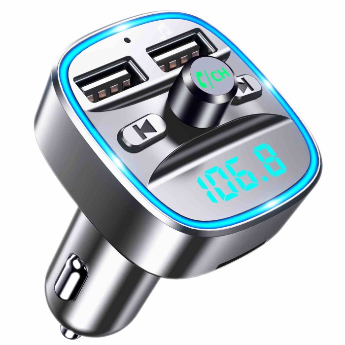 Auto Wireless Bluetooth FM Transmitter MP3 Player USB Schnellladegerät Adapter N