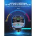 Mohard Transmisor FM Bluetooth Coche, Adaptador Bluetooth Radio Coche Manos Libres, Inalámbrico Reproductor MP3 Mechero Coche, Puertos USB Duales (5V/2.4A & 1A), Soporte Tarjeta TF y Unidad Flash USB