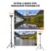 Mohard Treppiede Smartphone, 142cm Alluminio Leggero Portatile Bastone Selfie Trepiedi per Cellulari con Telecomando e Clip Universale Compatibile con iPhone 13 Pro Max/12/11, Galaxy, Fotocamere