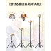 Mohard Treppiede Smartphone, 142cm Alluminio Leggero Portatile Bastone Selfie Trepiedi per Cellulari con Telecomando e Clip Universale Compatibile con iPhone 13 Pro Max/12/11, Galaxy, Fotocamere