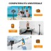 Mohard Treppiede Smartphone, 142cm Alluminio Leggero Portatile Bastone Selfie Trepiedi per Cellulari con Telecomando e Clip Universale Compatibile con iPhone 13 Pro Max/12/11, Galaxy, Fotocamere