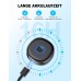 Mohard Bluetooth Adapter Auto, Upgraded Bluetooth 5.3 Empfänger, Stereo Musik, Dualer Kopplung, Freisprechanruf mit 16H Spielzeit, 3,5mm Aux Adapter für Autoradio Bedienelemente, MP3-Tuner/Headset