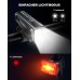 Mohard Fahrradlicht Set, 60Lux Superhelles Fahrradlicht Vorne & Rücklicht, StVZO Zugelassen Fahrrabeleuchtung, IPX5 Wasserdicht Fahradlichterset LED USB Wiederaufladbare für Nachtfahrten/Camping/Helm