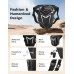 Mohard Motorcycle Leg Bag with Leg Strap, Thigh Bag for Women Men, Splash-Resistant Motorbike Leg Bag, Sturdy EVA Drop Leg Bag, Expandable Storage Tactical Hip Bag for Cycling Hiking Climbing Fishing