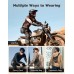 Mohard Motorcycle Leg Bag with Leg Strap, Thigh Bag for Women Men, Splash-Resistant Motorbike Leg Bag, Sturdy EVA Drop Leg Bag, Expandable Storage Tactical Hip Bag for Cycling Hiking Climbing Fishing