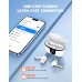 Mohard Wireless Earphones, [HiFi Stereo Sound] Bluetooth 5.3 Earbuds, 50H Playtime, Touch Control, Deep Bass Noise Cancelling Mic, Lightweight Headphones Wireless in-Ear with LED Display Charging Case