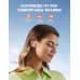 Mohard Wireless Earphones, [HiFi Stereo Sound] Bluetooth 5.3 Earbuds, 50H Playtime, Touch Control, Deep Bass Noise Cancelling Mic, Lightweight Headphones Wireless in-Ear with LED Display Charging Case