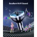 Mohard Bluetooth 5.3 Car Adapter, 54W [PD & QC 3.0] Quick Charging FM Bluetooth Transmitter Car Charger, Hands-Free Calling & 7 Colors LED Backlit, Wireless Car Audio Radio FM Transmitters, HiFi Music