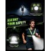 Mohard Running Lights for Runners, 500LM Rechargeable Running Chest Light with 7 Modes & 45° Adjustable Beam, IPX4 Waterproof 360° Reflective Running Vest, Body Torch for Night Walking/Jogging/Hiking
