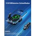 Mohard 15W Handyhalterung Auto mit Ladefunktion, [Automatische Klemmung] Induktive Ladestation Auto, Dual-Coil Wireless Charger Auto Wohnmobilelektronik Kompatibel mit iPhone 17/16/15/14, Galaxy usw