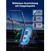 Mohard 15W Handyhalterung Auto mit Ladefunktion, [Automatische Klemmung] Induktive Ladestation Auto, Dual-Coil Wireless Charger Auto Wohnmobilelektronik Kompatibel mit iPhone 17/16/15/14, Galaxy usw