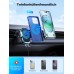Mohard 15W Handyhalterung Auto mit Ladefunktion, [Automatische Klemmung] Induktive Ladestation Auto, Dual-Coil Wireless Charger Auto Wohnmobilelektronik Kompatibel mit iPhone 17/16/15/14, Galaxy usw