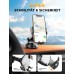 CIRYCASE Handyhalterung Auto Saugnapf, 360° Drehung Handy Halterung Auto, Überlegene Saugleistung & Stabilität auf Holprigen Straßen, Langarm Handyhalter Auto KFZ Phone Holder Car für 4-7" Smartphone