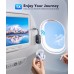 Mohard 2 in 1 Bluetooth 5.3 Transmitter Receiver, Wireless Aux Bluetooth Adapter - Dual Pairs for AirPods, All Headphones, Use with 3.5mm Aux Audio Jack on Airplane, Home/Car Stereo, Gym, iPad/Tablets